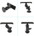 Fish Finder Mount Base, Universal 360 Degree Swivel Mounting Plate