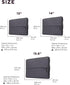 Lenovo Urban 13 Inch Laptop Sleeve for MacBook Air/Pro, Water Resistant Notebook/Tablet Case - Charcoal Grey
