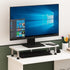Furinno Turn-N-Tube Monitor Stand - White Oak with Stainless Steel Tubes