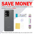 Compatible Samsung Galaxy S20 Ultra Back Glass Cover Replacement, 6.9-Inches, Cosmic Grey