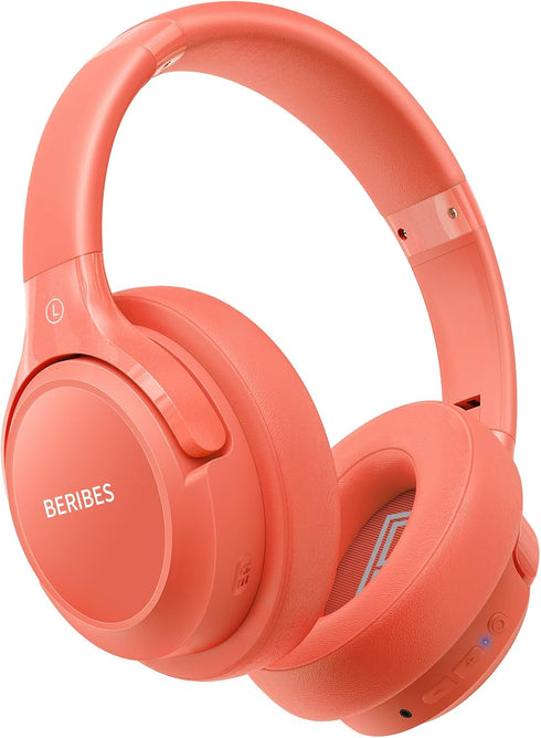 BERIBES Bluetooth Headphones Over Ear, 65H Playtime and 6 EQ Music Modes
