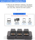 3 Key Macropad, RGB Backlit Programmable Mechanical Keyboard, One Handed USB Shortcut Multifunction Keyboard (Black)