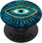 Yellow Evil Eye Blue PopSockets Standard PopGrip