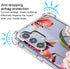 Osophter Galaxy A32 5G Case: Girls Women Flower Floral with Screen Protector, Flexible TPU Rubber Cover