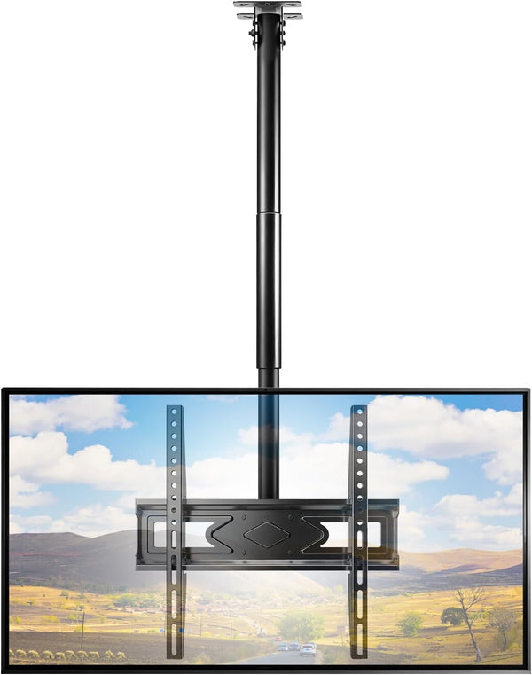 Solid As Mountain 39 Ceiling TV Mount for 26-65 Inch LCD LED OLED 4K TVs,