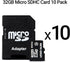 INLAND Micro Center 32GB Class 10 MicroSDHC Flash Memory Card, 10 Pack with Adapter for Mobile Devices