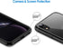 JETech Case for iPhone XR 6.1-Inch - Non-Yellowing Shockproof Phone Bumper Cover, Anti-Scratch Clear Back (Black)