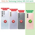Compatible with Samsung Galaxy S21 Case, Finger Ring Holder Rose Gold Plating Design for Women, Shockproof TPU Bumper