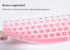 Keyboard Cover for HP Stream 14 inch 14-ds/dg Series, Skin-Gradual Pink for 14-DS0013DX DS0023DX