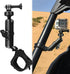 MAIKER Off Road UTV ATV Camera Mount, Compatible with GoPro, 1.75-2 inch Roll Bar, Aluminum Alloy, Easy Installation,