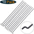 Hobbypark 1.2mm x L120mm Steel Z Style Pull/Push Rods Parts for RC