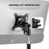 NEEWER Monitor Mount Adapter with Quick Release VESA Mount, 270° Adjustable Metal Stand for 17-32" Outdoor TV