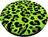 Leopard Print Stylish Cheetah Pattern Summer Cool Lime Green PopSockets Standard PopGrip