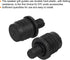 MECCANIXITY Speaker Grill Guides, Plastic Ball and Socket Type, 5.8mm Dia for Speaker Parts Accessories, Pack of 4