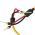 KK Cable YM-2C 10 Gauge(AWG) 1pair Set Speaker Wire with 24k Gold Plated Copper connectors, 5N OFC