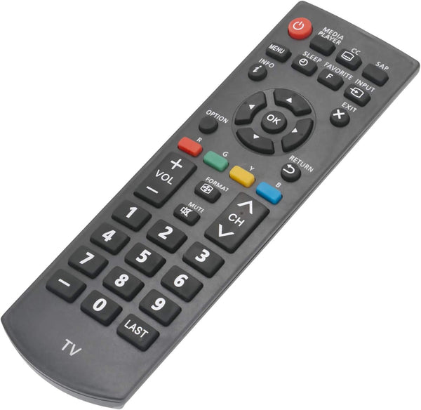 WINFLIKE N2QAYB000820 Replaced Remote - Compatible with Panasonic LED LCD TV TC-L50B6 TC-L50EM60 TC-L50EM60E TC-L32B6