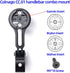 Out Front Bike Stem Handlebar Combo Mount for Garmin Edge, Wahoo, Bryton, Stages, Compatible with Colnago