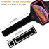 Sweatproof Armband for iPhone 16/15/14/13/12/11/XR, Running Exercise Bag with Card Slot (Pink)