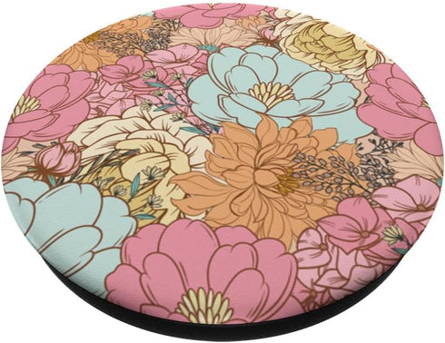 Floral Cute Aesthetic Wildflower PopSockets Standard PopGrip