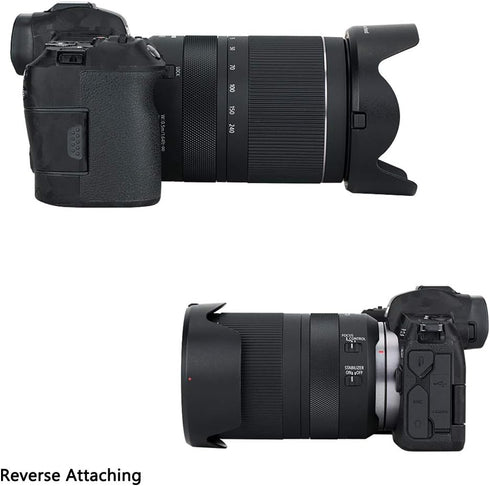 Lens Hood Shade for Canon RF 24-240mm f/4-6.3 IS USM Lens, Compatible with Canon EOS R6 R5 RP R and 72mm Filter