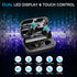 Motast Wireless Earbuds, Bluetooth 5.3, 140H Playtime, HD Stereo Noise Cancelling Earphones with USB-C Charging Case