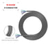 RECOIL 20-Feet 9-Conductor Speaker Cable, 16AWG Pure OFC, Ultra-Flex and Easy Peel Jacket, 4-Channel Speaker Wire