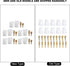 T Type Power Plug Cable Connectors Set, 2 Power Plug Fit for FT 7800R FT 8800R FT 8900R