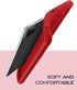 Poetic TurtleSkin Heavy Duty Case for iPad Pro 11 Inch, Kids Friendly Silicone Cover in Red
