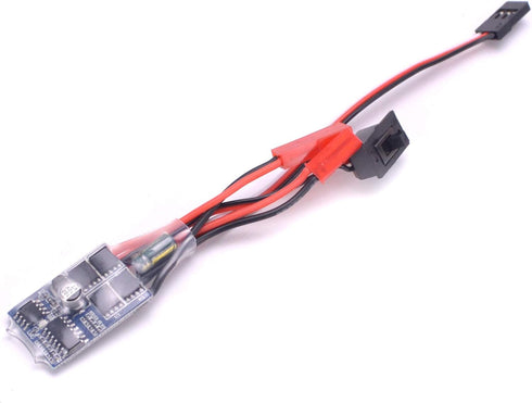 YoungRC 30a 1/16 18 24 Brake(Pack 2 RC Brushed ESC Motor Speed Controller for Car and Boat Tank W/o of Pcs)