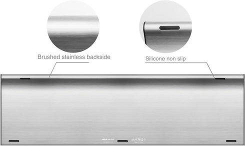 Arteck USB Wireless Keyboard Ultra Slim Stainless Steel with Numeric Keypad for PC/Laptop/Computer, Windows 11/10/8