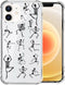 ZHEGAILIAN iPhone 15 Plus Case - Clear Dancing Skulls, Slim Flexible TPU Rubber, Protective Case for Women & Girls.