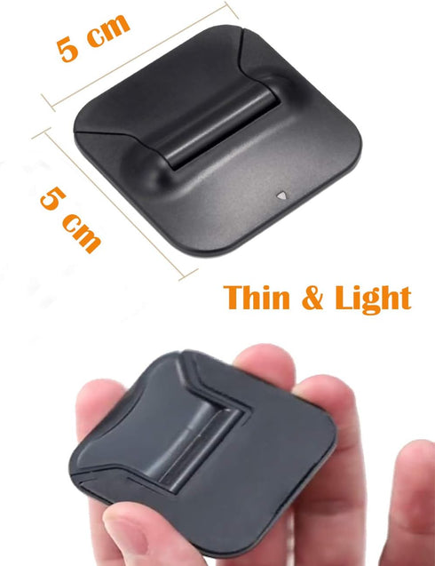 Generies Mini Laptop Stand, Ergonomic Foldable Portable Keyboard Riser, Invisible Cooling Laptop Holder (2PCS)
