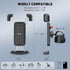 Hiboy Bike Phone Holder, 360° Rotation Adjustable Motorcycle Mount, Bicycle Scooter Handlebar Clip for 5.1" - 6.8"