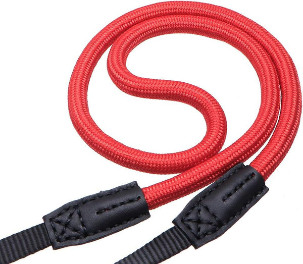 Quick Release Camera Neck Strap, Adjustable Shoulder Belt for Mirrorless Digital Cameras, 30-53inch Red