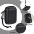 Boobowl Travel Case for Anker 3-in-1 Portable Charger, 10,000mAh Power Bank, Black Storage Bag with Mesh Pocket