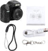 XUMIUZIY 4K 64MP 1.54 Inch 28 Keychain Camera, Retro Thumb Camera with Screen, Compact Small Digital with Filters Built