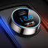 SUPERONE USB C Car Charger, 45W Dual USB Adapter with 27W/20W PD Port, Fast QC3.0 for iPhone 15, Pixel, Samsung and More