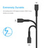 2 Pack 3ft Mini USB Cable - USB 2.0 to Mini B Charger for PS3 Controller, MP3 Player, Digital Camera, GPS, Hero 3+