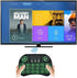 Backlit Mini Wireless Keyboard, Air Mouse Portable with Touchpad for PC, TV Box, Xbox