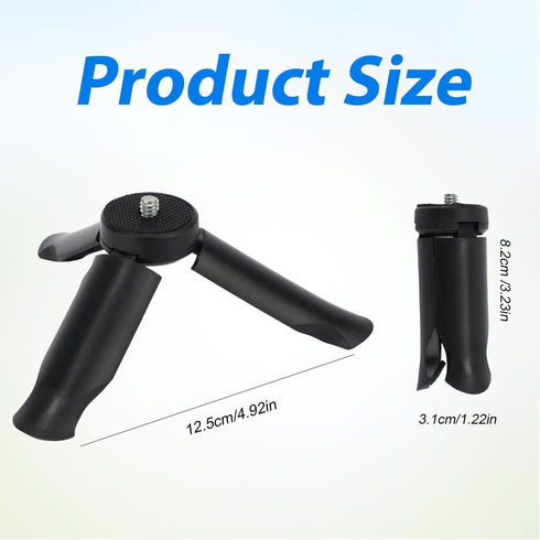 BOXOB 3 2, Mini Tripod for DJI Osmo Pocket & Portable Camera Tripod Stand, Black, ABS Material