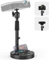 Desktop Projector Stand Table, 11" - 17.7" Extendable Height Stand with Heavy-duty