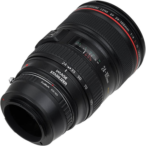 Fotodiox Lens Mount Adapter - Compatible with Canon EOS EF and EF-S Lenses on Sony E-Mount Cameras