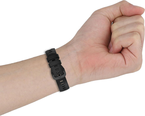 RuenTech Compatible with FITVII HM58 Smart Watch Bands, Adjustable Soft Silicone Wrist Band Replacement