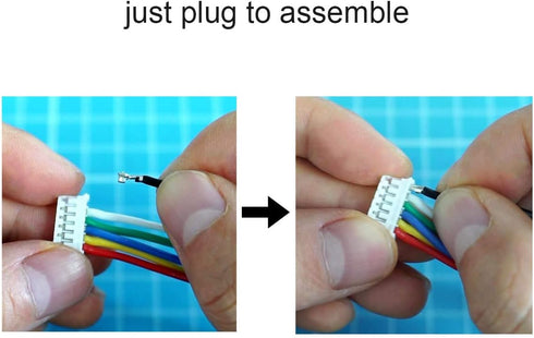 PH 2.0 Connector Pre-Crimped Cable Kit for JST-PH 2.0mm Compatible with Battery JJRC H36 Blade Inductrix