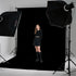 LYLYCTY 8x10FT Black Photo Backdrop for Photoshoot, Black Background for Portrait Product Party Photography Video Live
