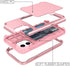 WeLoveCase iPhone 11 Wallet Case for Women, Men Defender Credit Card Holder Cover with Hidden Mirror, Shockproof