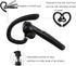 Generic Headset, Headset Bluetooth Bluetooth Earpiece with Noise-Reducing Mic, Wireless Hands-Free for Phone Calls