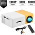 Smart Projector, Portable 6000 Lumens LED Mini Projector, 1080P Home Theater Video Projector for Outdoor Recreation