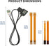 PinQiongZhe eSIM to Nano SIM Card Extension Cable Android Car Multimedia GPS Adapter SIM Card Slot Converter Automotive