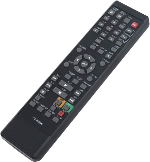SE-R0295 Replacement Remote Control for Toshiba DVD Video Recorder VCR Models D-VR620KU, D-VR610KU, DKVR60KU, and More
